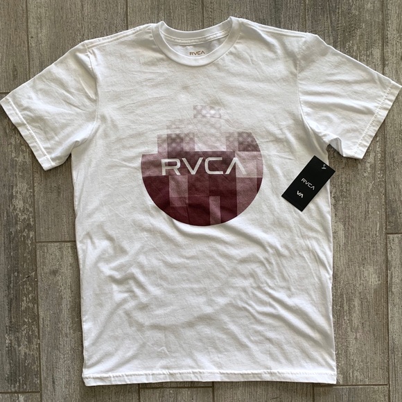 RVCA Women's Maryweather Short Sleeve Graphic Tee - Overdyed & Enzyme Washed For Soft Vintage Feel